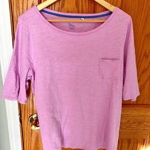 Boden The Cotton Boatneck Tee